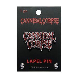 Cannibal Corpse Enamel Pin - 90s Death Metal Rock Music Band Apparel Gift NWT